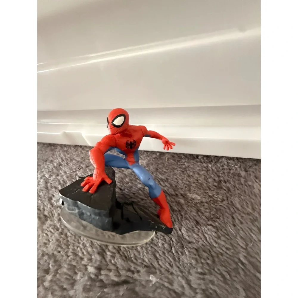 Disney Infinity 2.0 Marvel Super Heroes Figure Lot Spider-Man Nova Black Widow